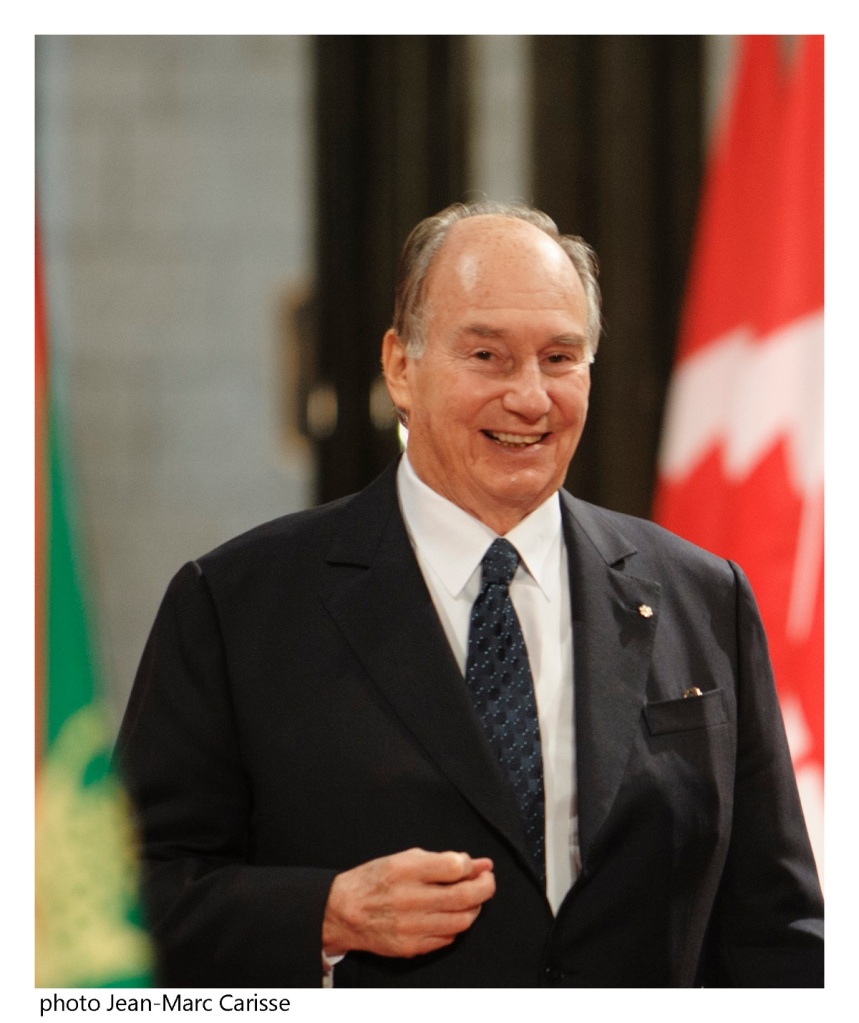 His Highness the Aga Khan at the Parliament of Canada