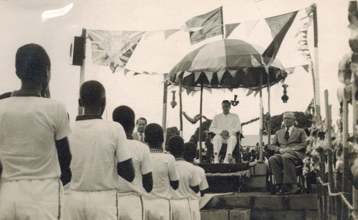 His Highness the Aga Khan, Mawlana Hazar Imam, Kigoma, Tanganyika 1957 Tanzania Simerg and Barakah.