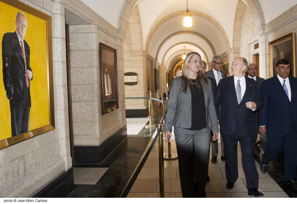 Aga Khan Diamond Jubilee with Canadian Prime Ministers Rideau Hall Barakah